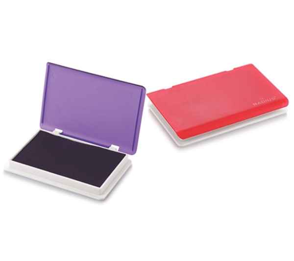 Stamp Pad Triangular Radius Stamp Pad – Durable and Smooth Stamping – Sumiran Stationery